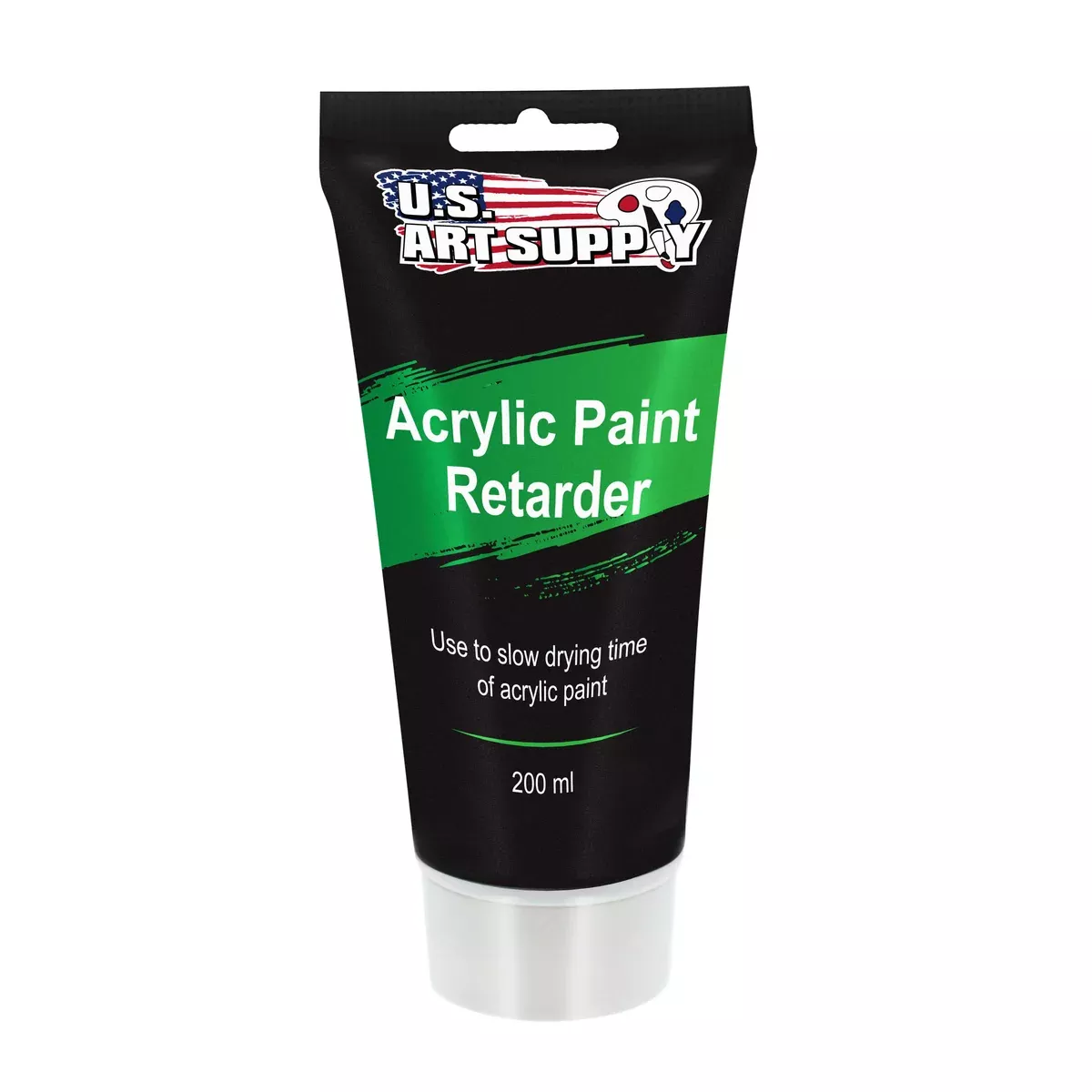 Acrylic Paint Retarder Medium, 200ml Tube (6.7 Ounces) - Acrylic Retarder Provides Longer Painting Time