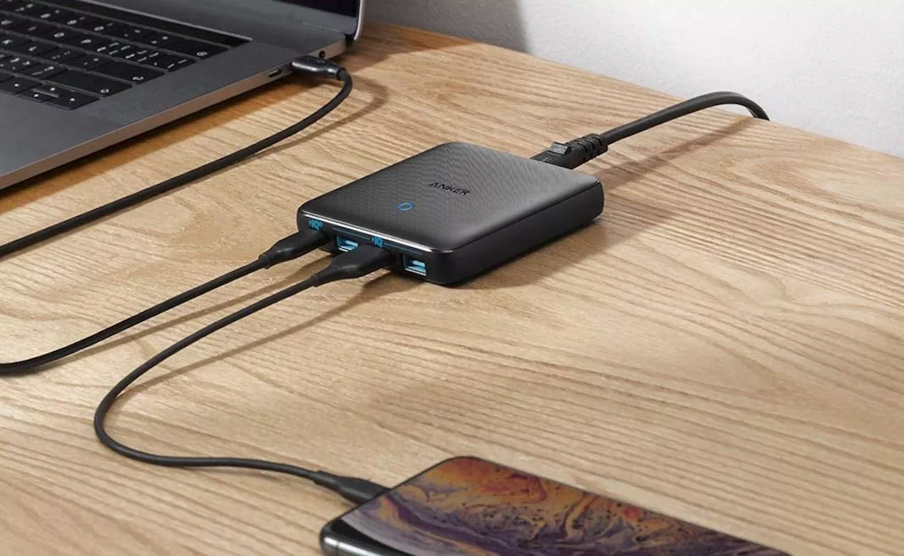 Anker PowerPort Atom III Slim 4-Port 65W Charger powers up your laptop at full speed: Overview