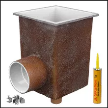 FIBERGLASS MAIN DRAIN SUMP 12 X 6