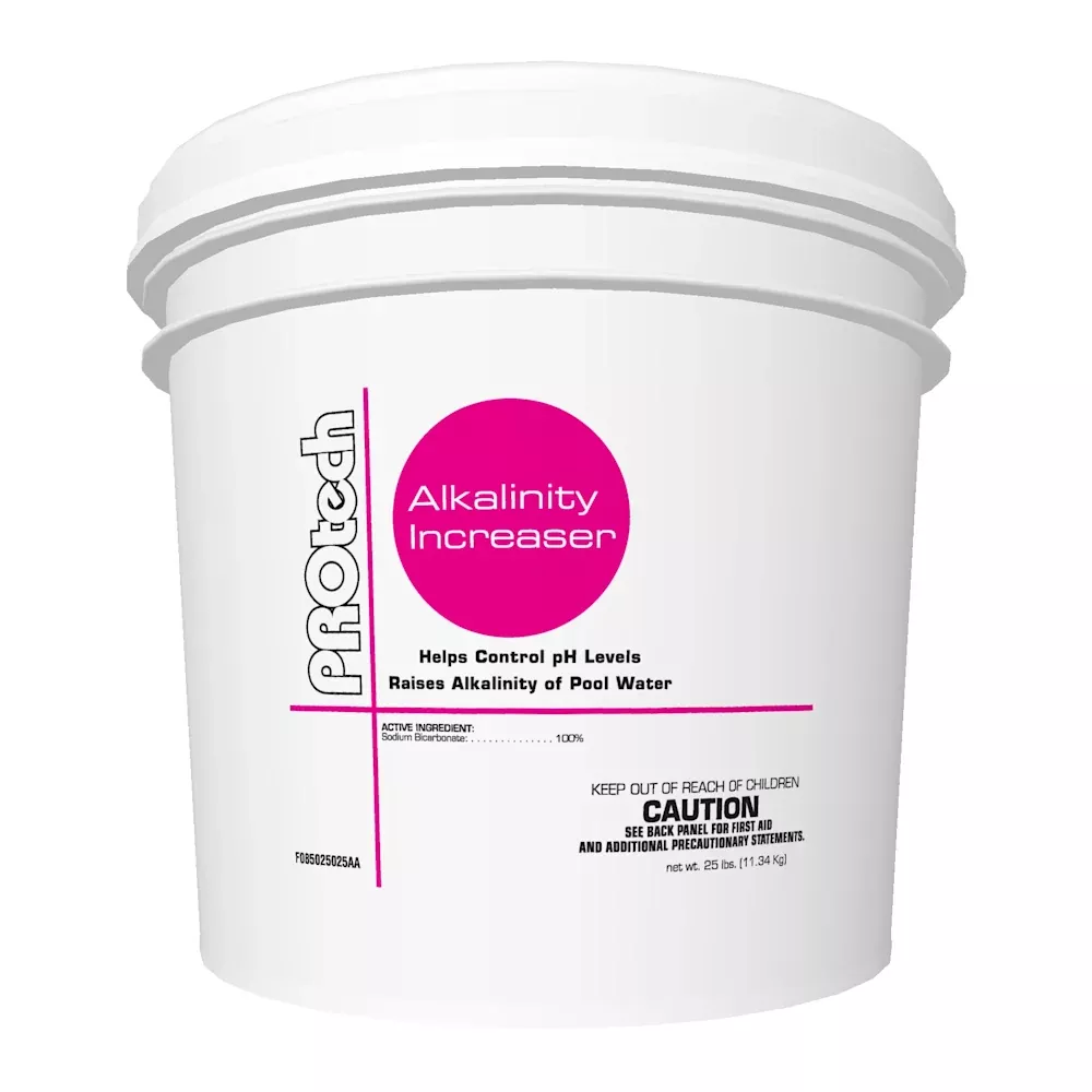 Pool Alkalinity Increaser | Sodium Bicarbonate Granular | 25 Lb | 1 Pack | Protech