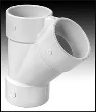 Spears PVC #475-040 - WYE Fittings Slip X Slip X Slip 4" SCH 40