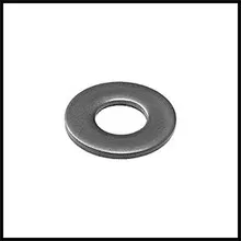 Sta-Rite/Pentair #8 3/8" OD 5/32" ID 1/32" Thick Stainless Steel Flat Washer (#38907-0011)